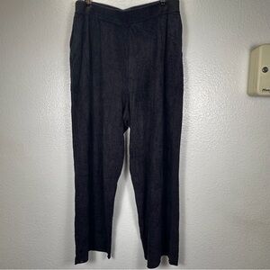 Barefoot Dreams Women's CozyChic
Ultra Lite Ankle Pants Tall Black Size 2XT
